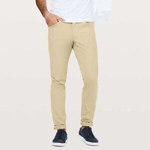 Lululemon Men's ABC Slim *Warpstreme 34" - Tafino Sand